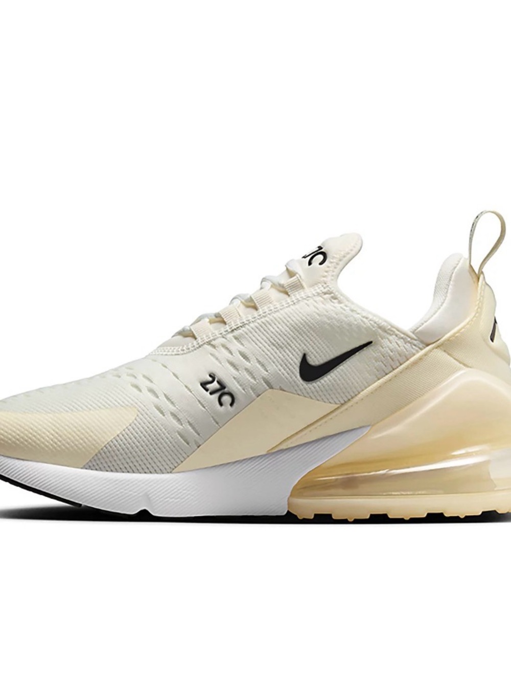 Nike Air Max 270 in Cream, White & Black